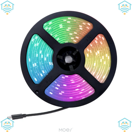 إضاءة مخفيه LED مدمج مع TV