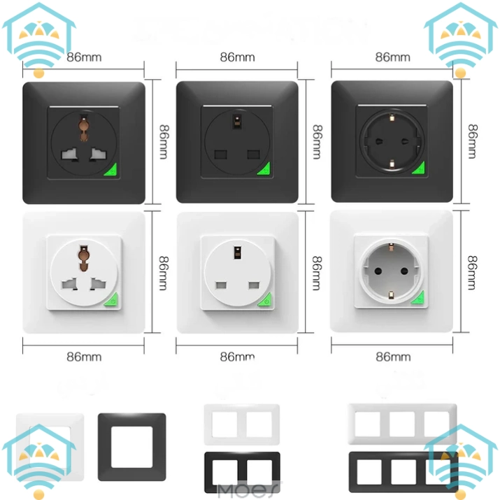 فيش الكهرباء والمقابس الذكية