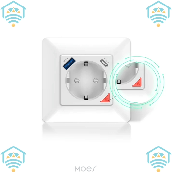 فيش الكهرباء والمقابس الذكية