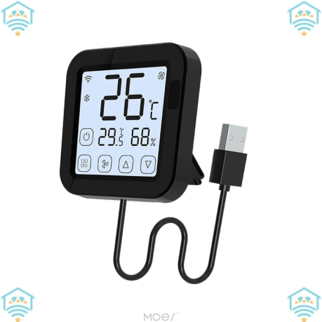 قياس الحرارة و الرطوبة والتحكم بالمكيف